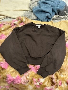 Athleta super soft cropped crewneck